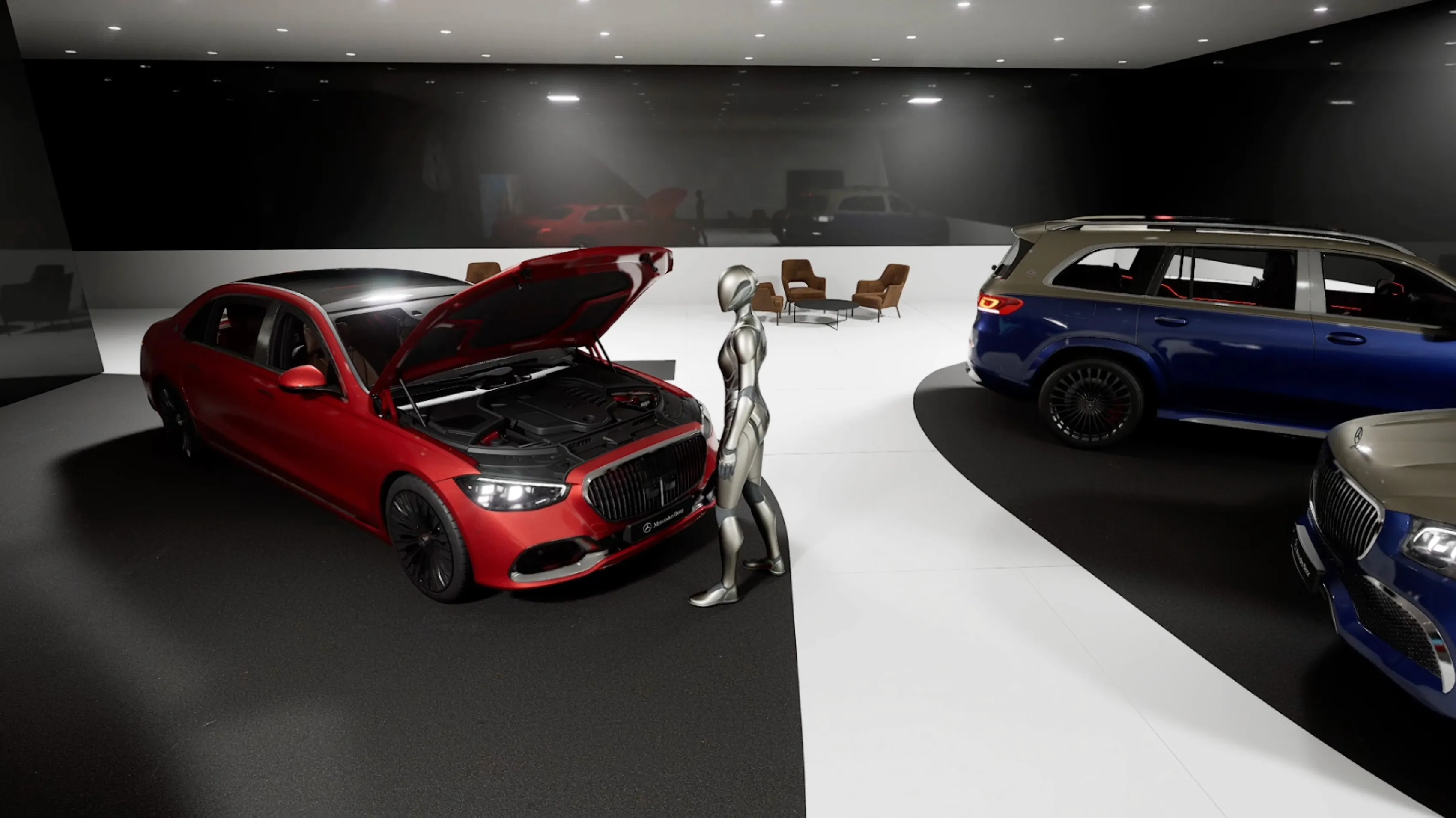 3D modellierte Virtual Reality Anwendung