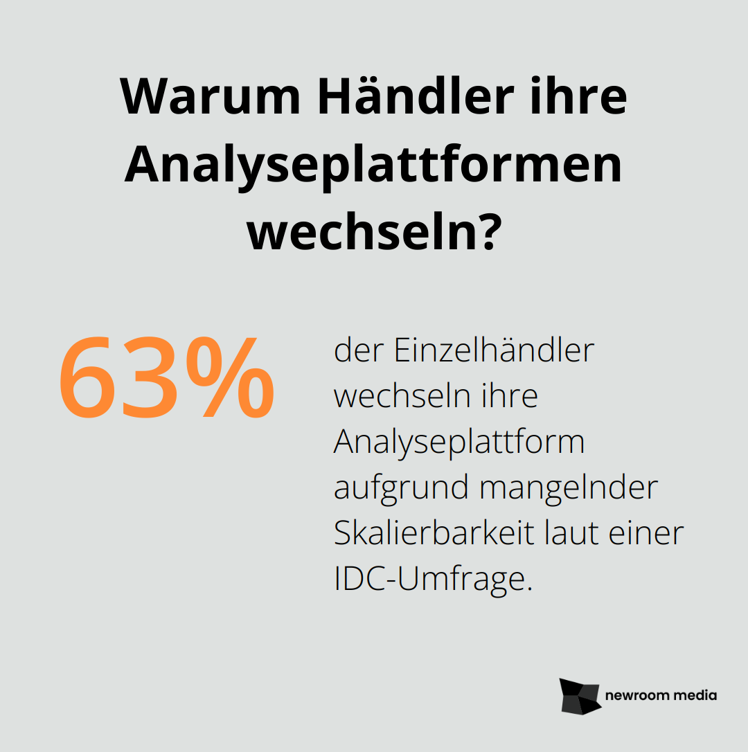 Warum Händler ihre Analyseplattformen wechseln?