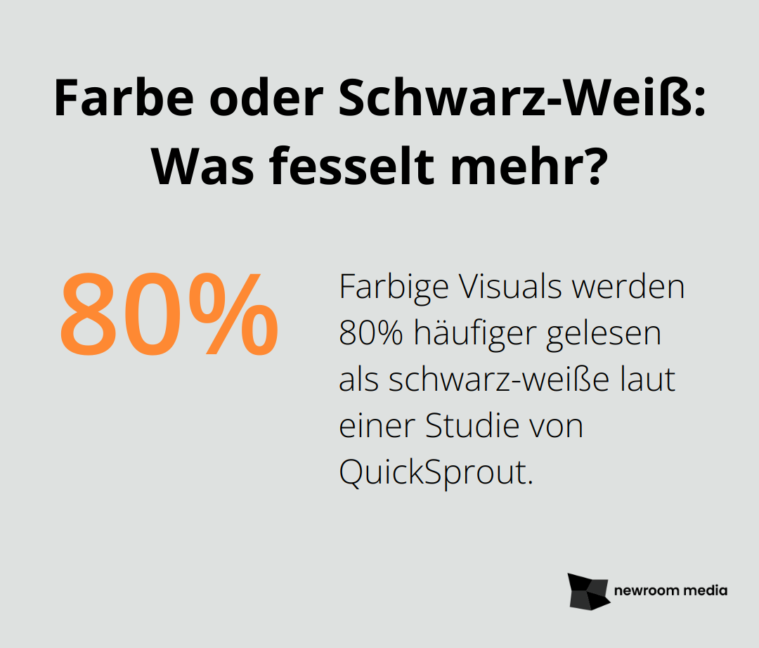 Farbe oder Schwarz-Weiß: Was fesselt mehr?